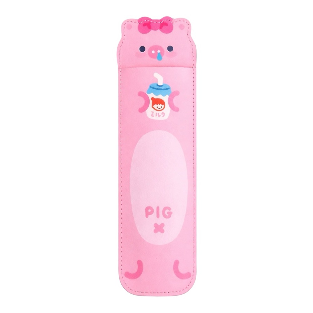 CUTE PIG BANDAGE NOTEBOOK PENCIL POUCH - BRAND NEW